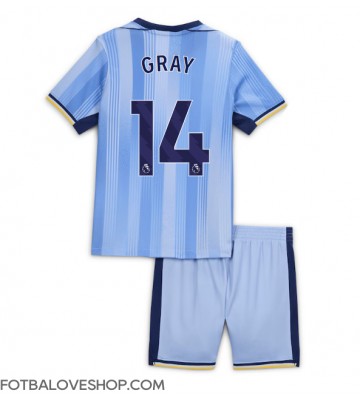Tottenham Hotspur Archie Gray #14 Dětské Venkovní Dres 2024-25 Krátký Rukáv (+ trenýrky)